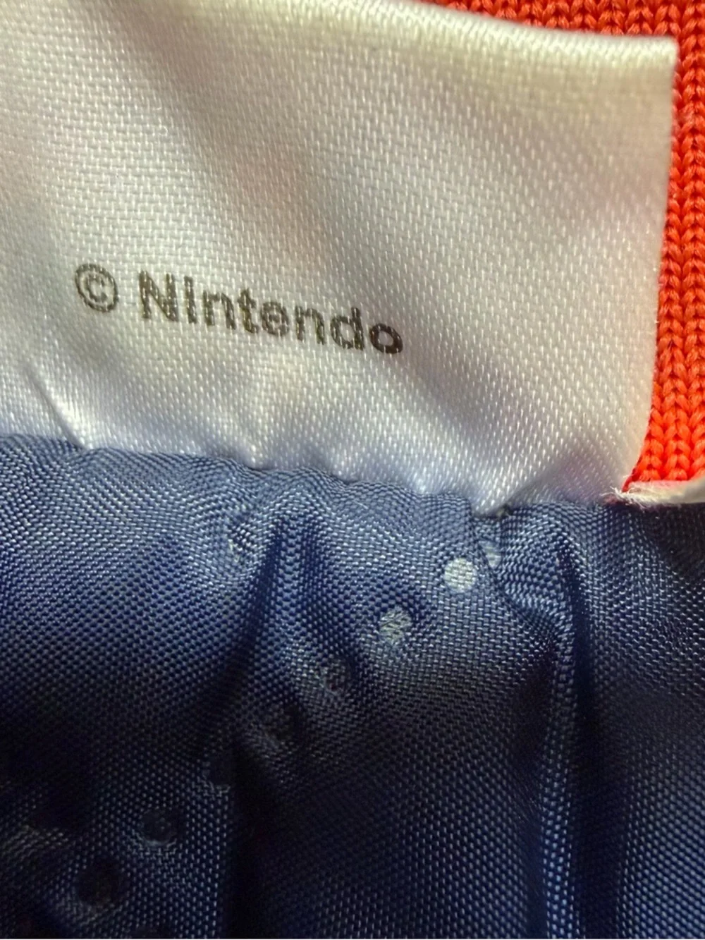 Nintendo Super Mario Admiral Navy‎ Jacket with Red Trim